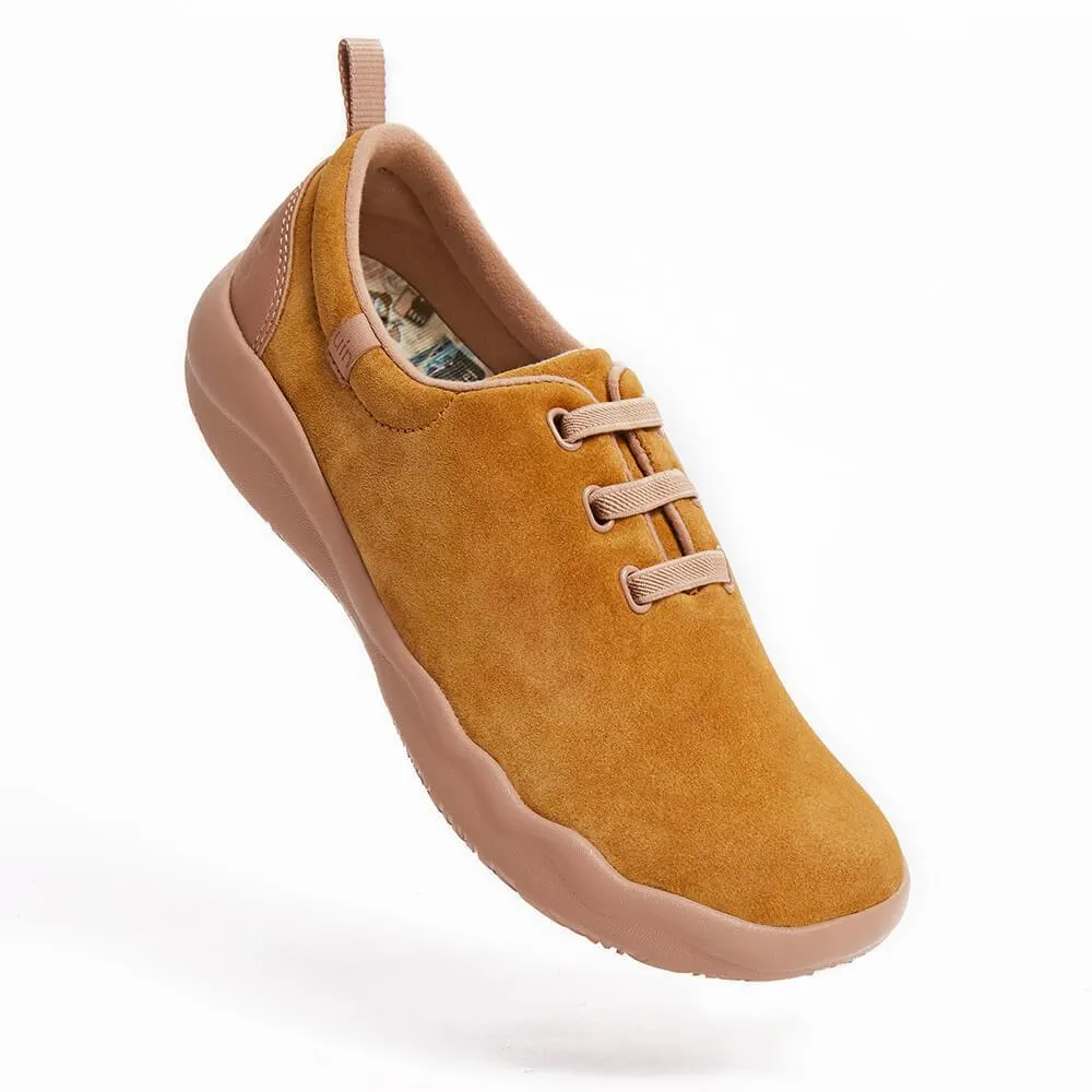 Segovia Khaki Cow Suede Lace-up Shoes Men sold by UIN Footwear product image thumbnail 5