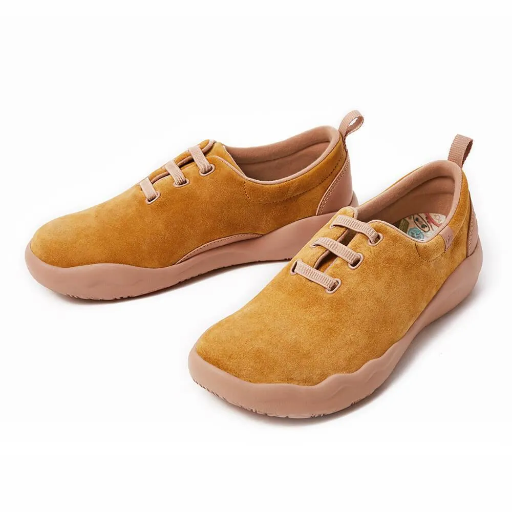 Segovia Khaki Cow Suede Lace-up Shoes Men sold by UIN Footwear product image thumbnail 3