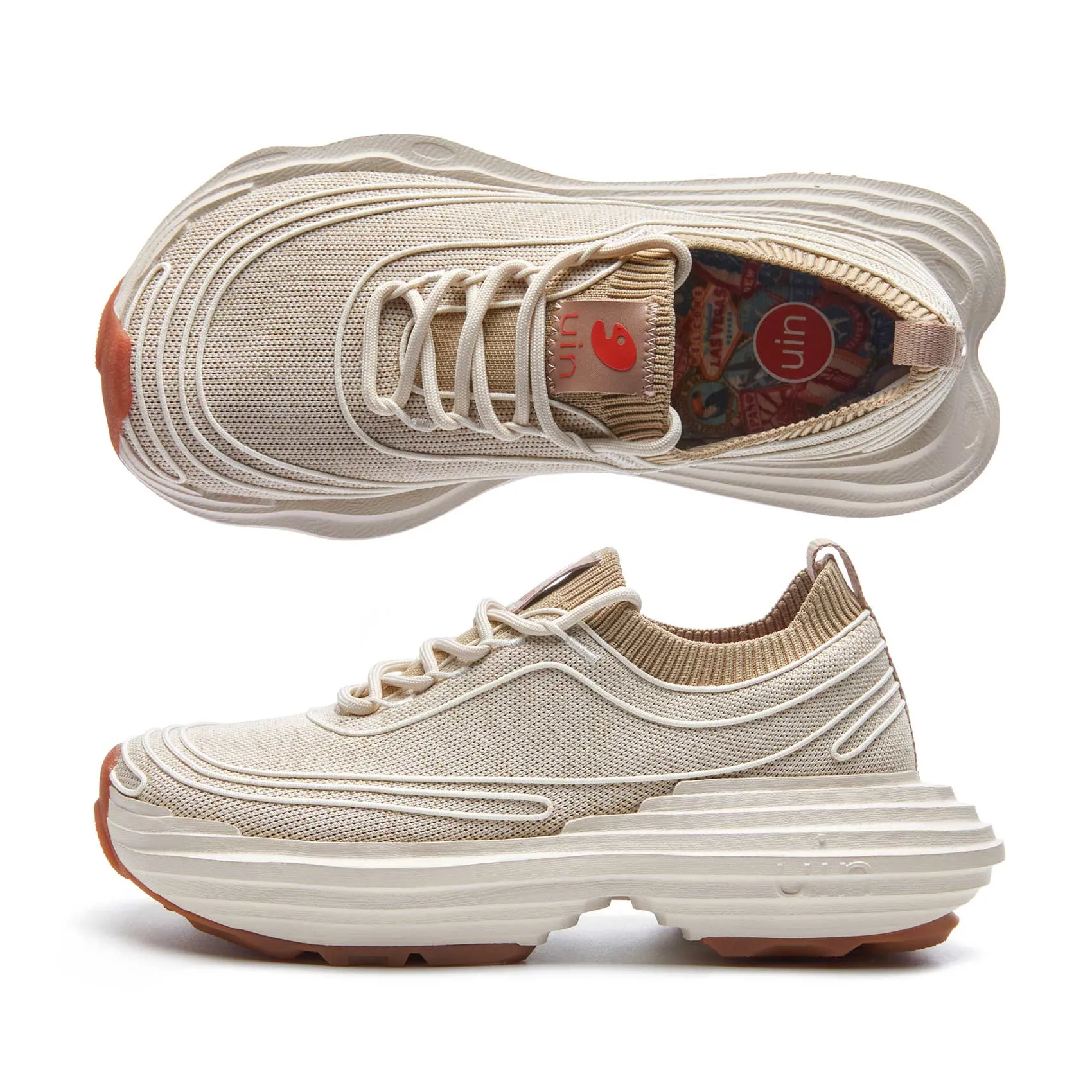 Eggshell Rock Layer B2 Women sold by UIN Footwear