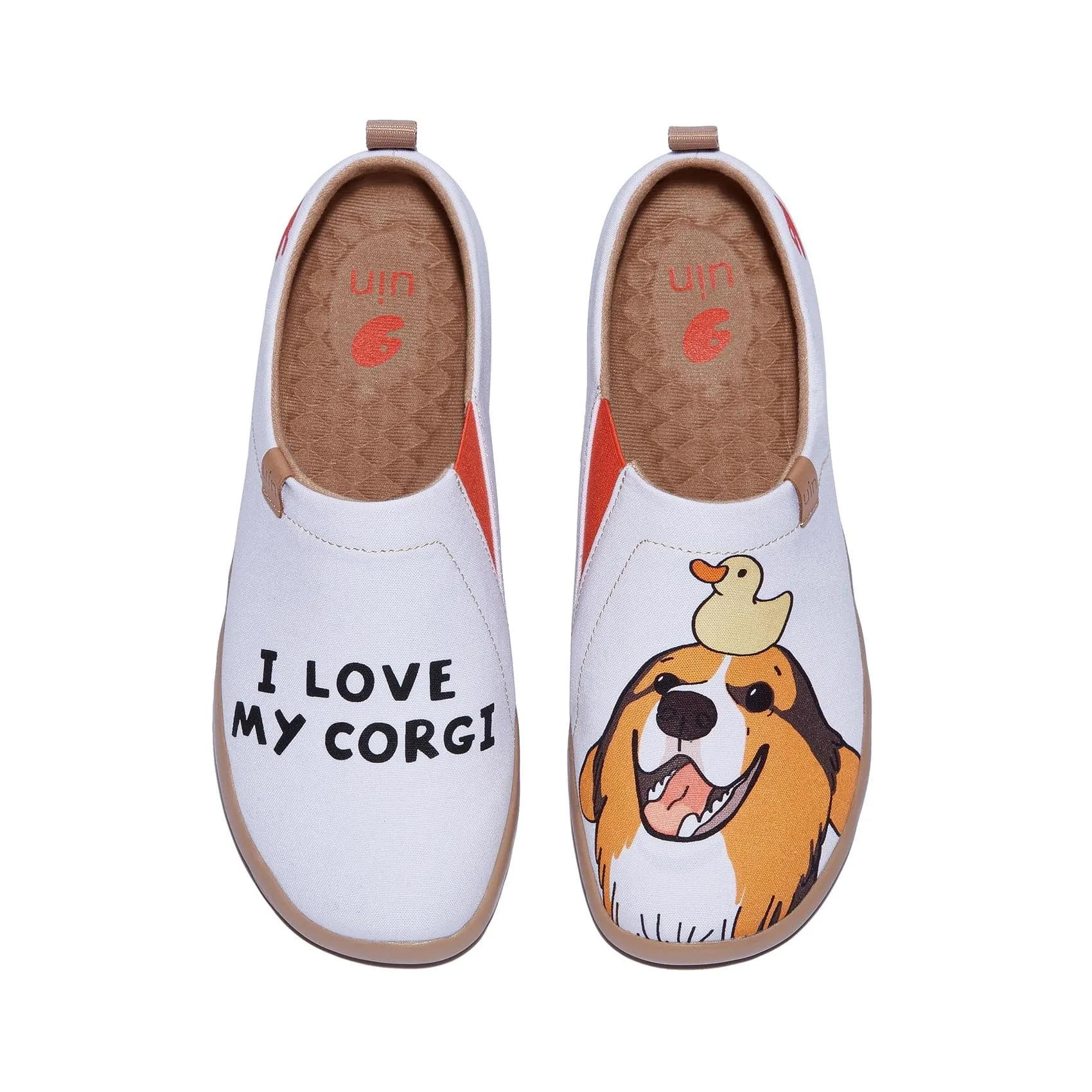 I Love My Corgi Toledo I Women sold by UIN Footwear