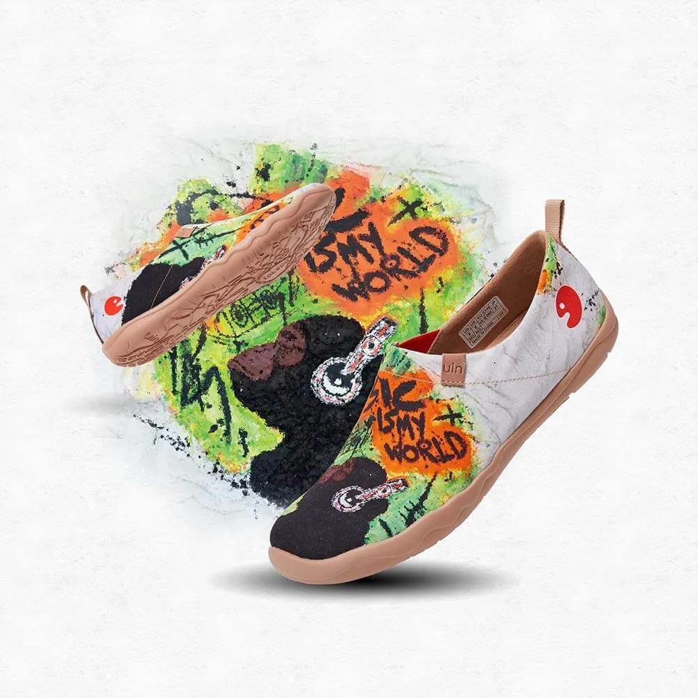 Music is My World sold by UIN Footwear product image thumbnail 2