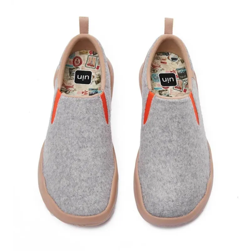 Cuenca Light Grey Wool Men sold by UIN Footwear