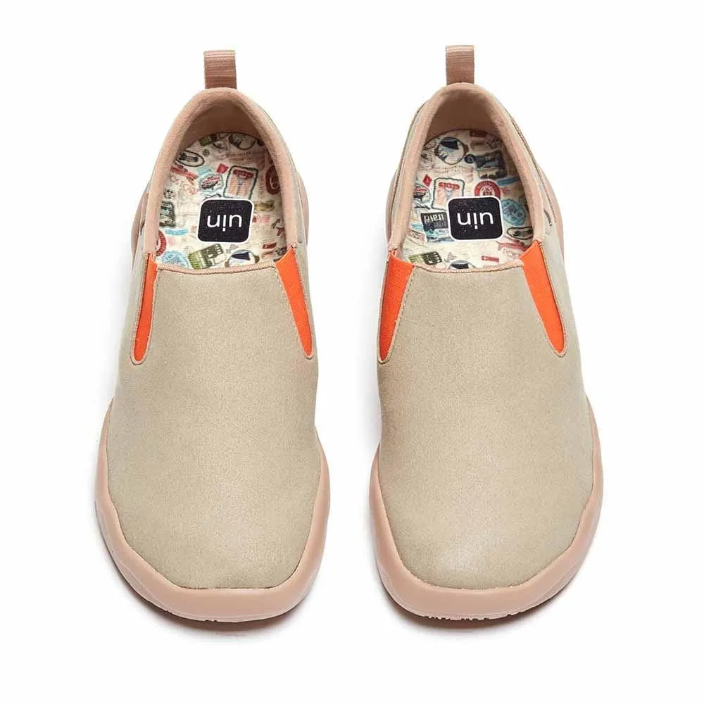 Cuenca Oxford Tan Microfiber Suede Women sold by UIN Footwear