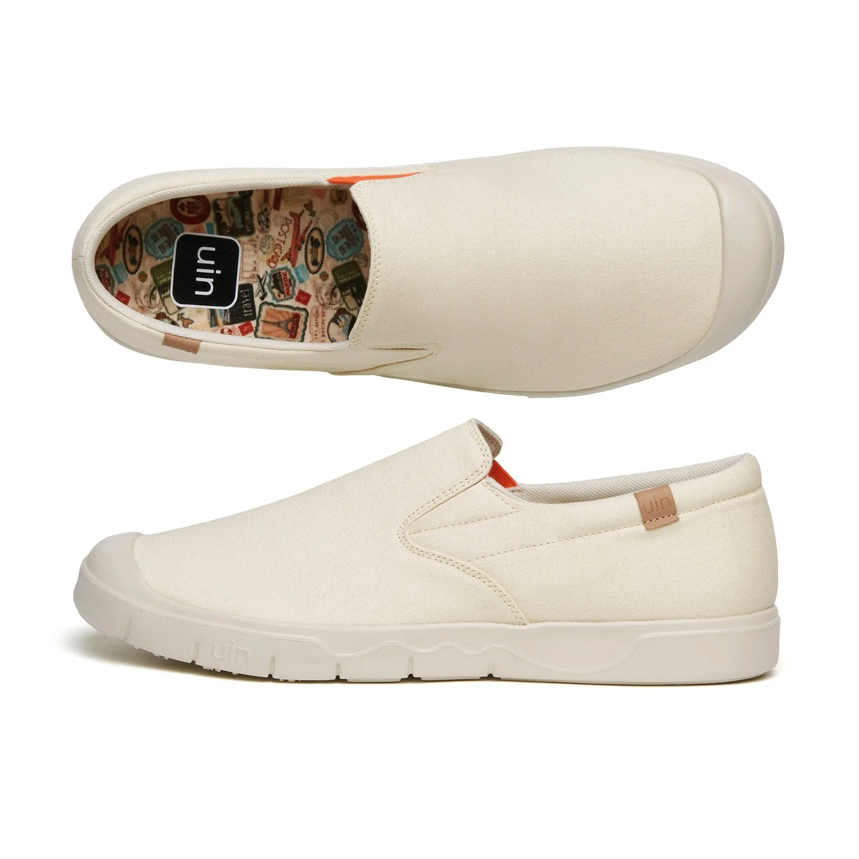 Oat Milk Canvas Cadiz I Men sold by UIN Footwear product image thumbnail 5