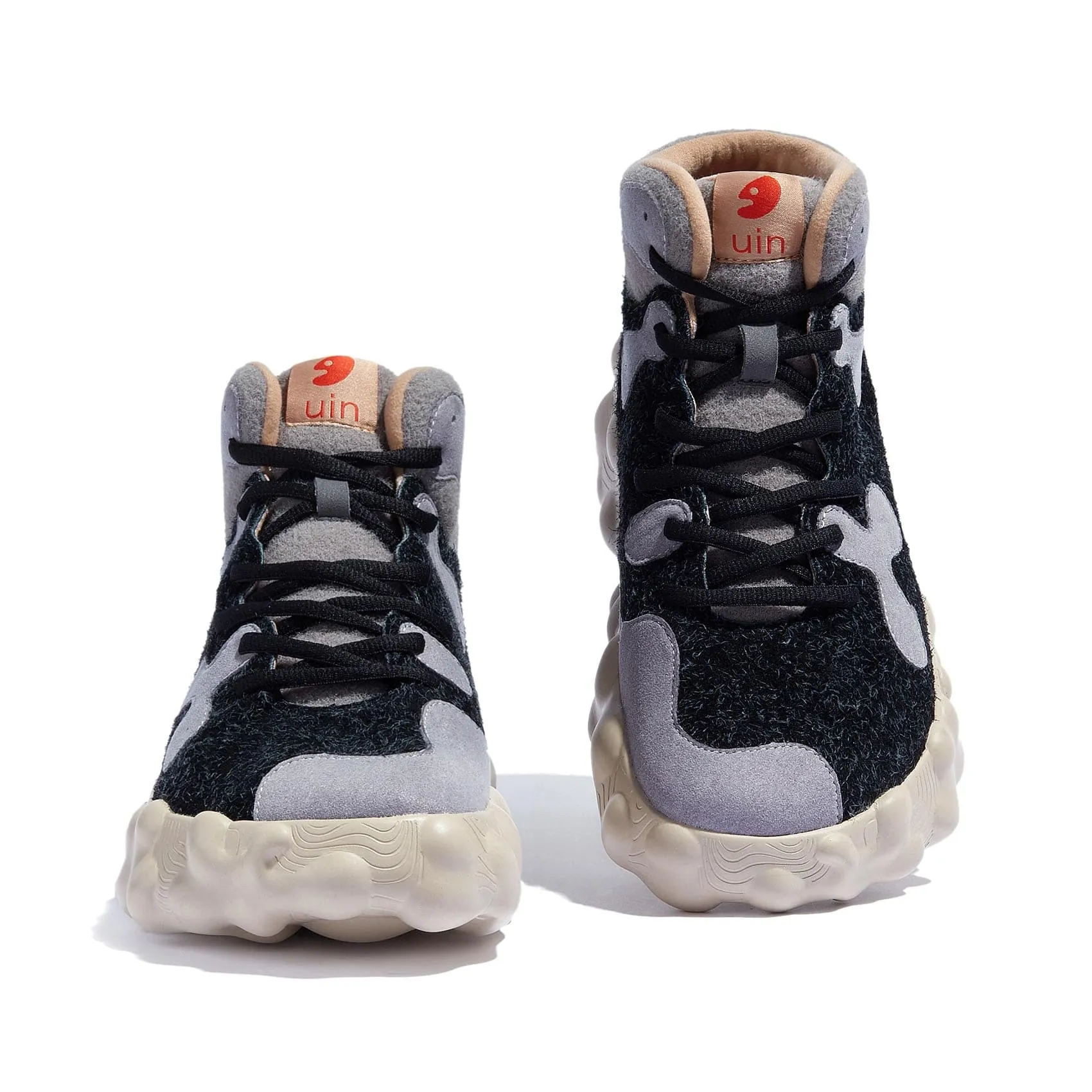 Fluffy Black Figueras III Men sold by UIN Footwear product image thumbnail 4