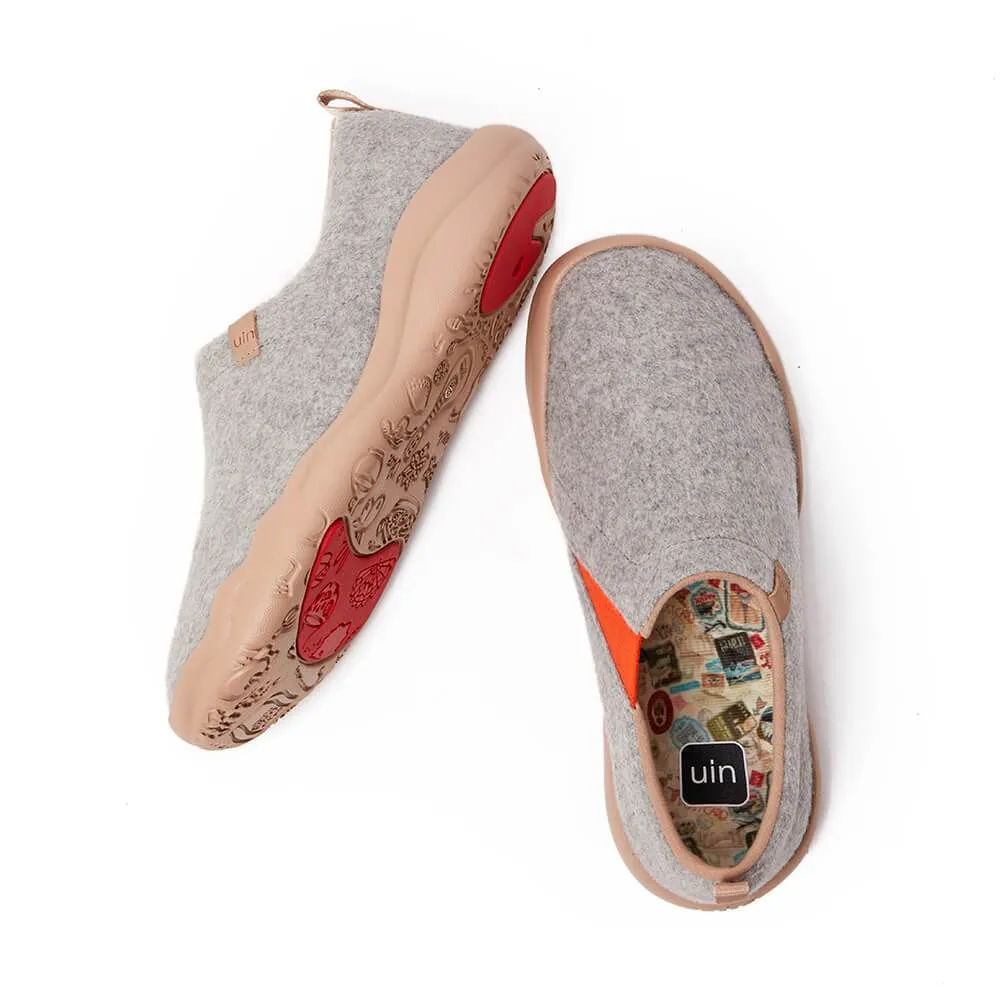 Toledo II Light Grey Wool Women sold by UIN Footwear product image thumbnail 4