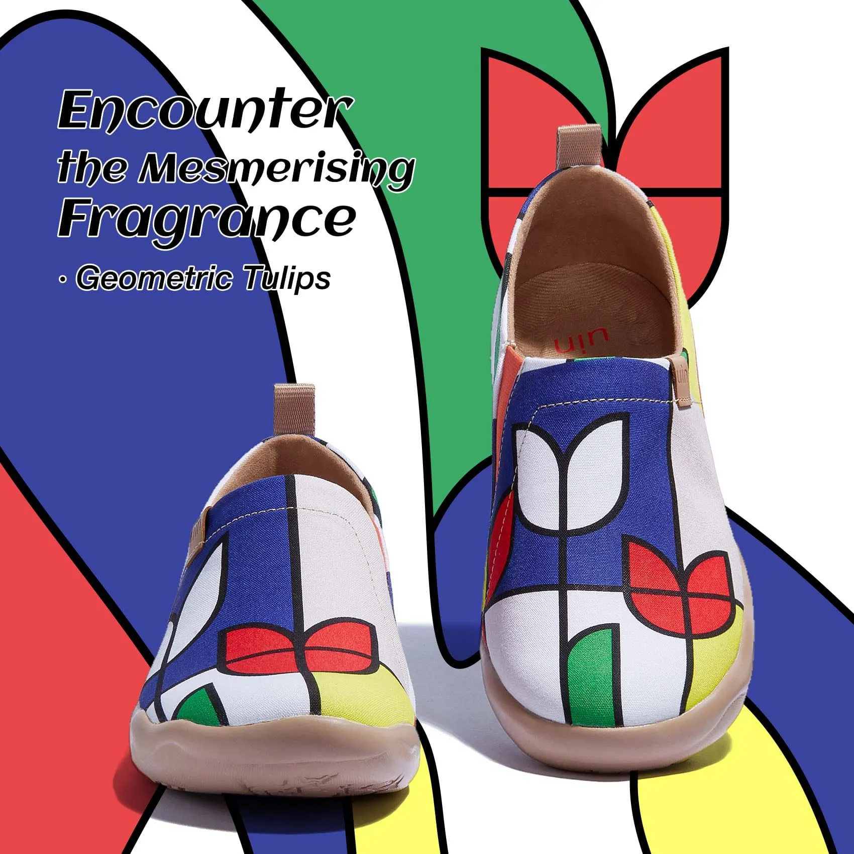 Geometric Tulips Toledo I Women-US Local Delivery sold by UIN Footwear product image thumbnail 2
