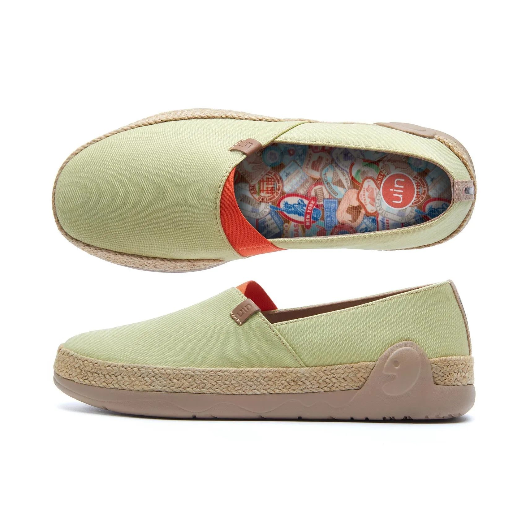 Marbella Pale Green sold by UIN Footwear