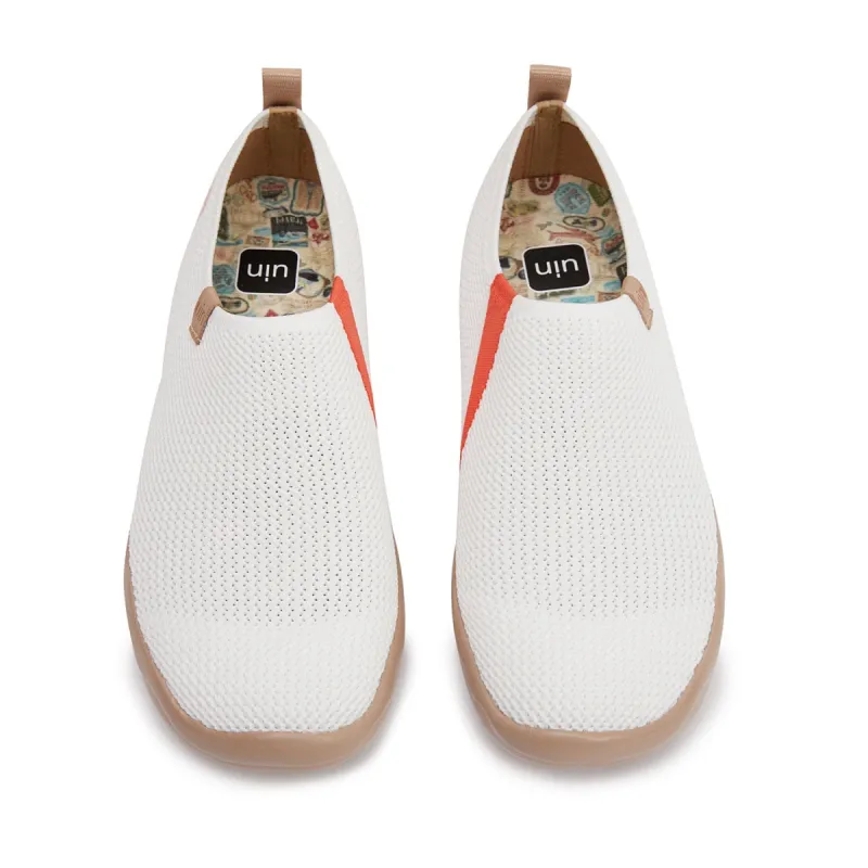 Toledo Knitted Bright White Women sold by UIN Footwear