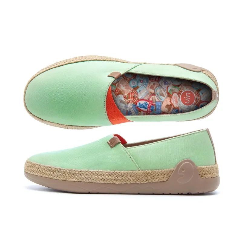 Marbella I Pastel Green sold by UIN Footwear