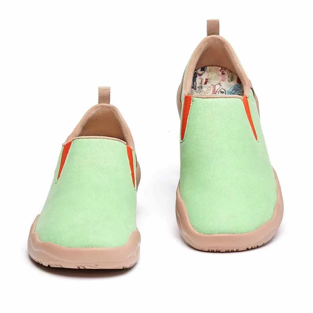 Cuenca Pastel Green Microfiber Suede Women sold by UIN Footwear product image thumbnail 3