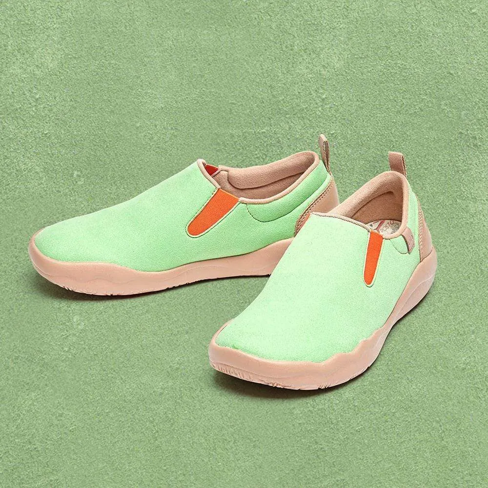 Cuenca Pastel Green Microfiber Suede Women sold by UIN Footwear product image thumbnail 2
