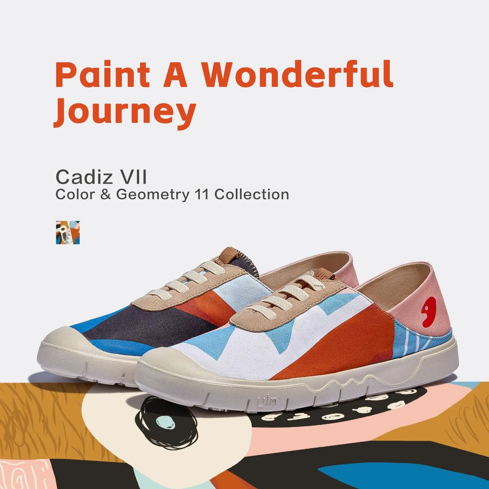 Geometric Garden Cadiz VII Women sold by UIN Footwear product image thumbnail 2