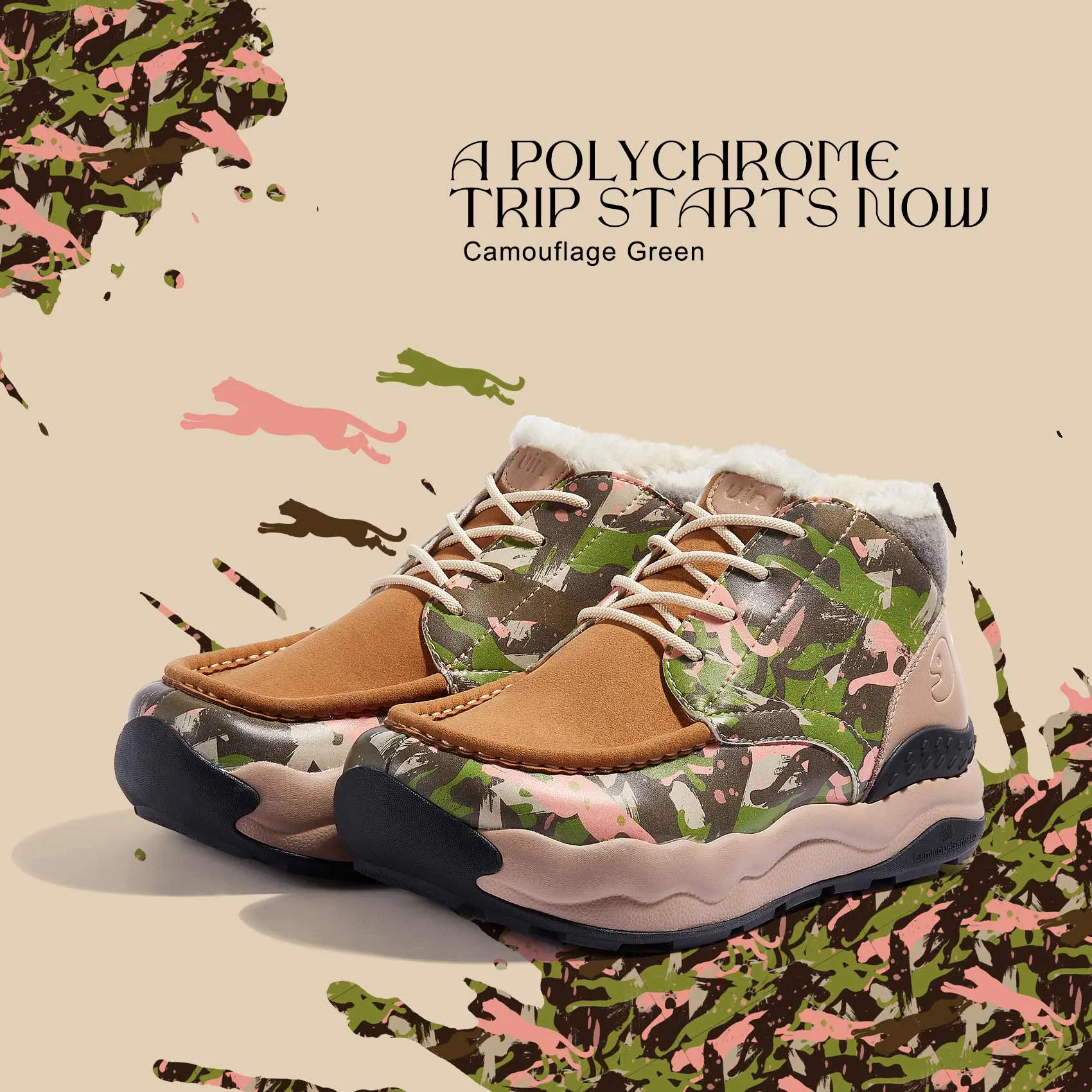 Camouflage Green San Diego VI Women sold by UIN Footwear product image thumbnail 2