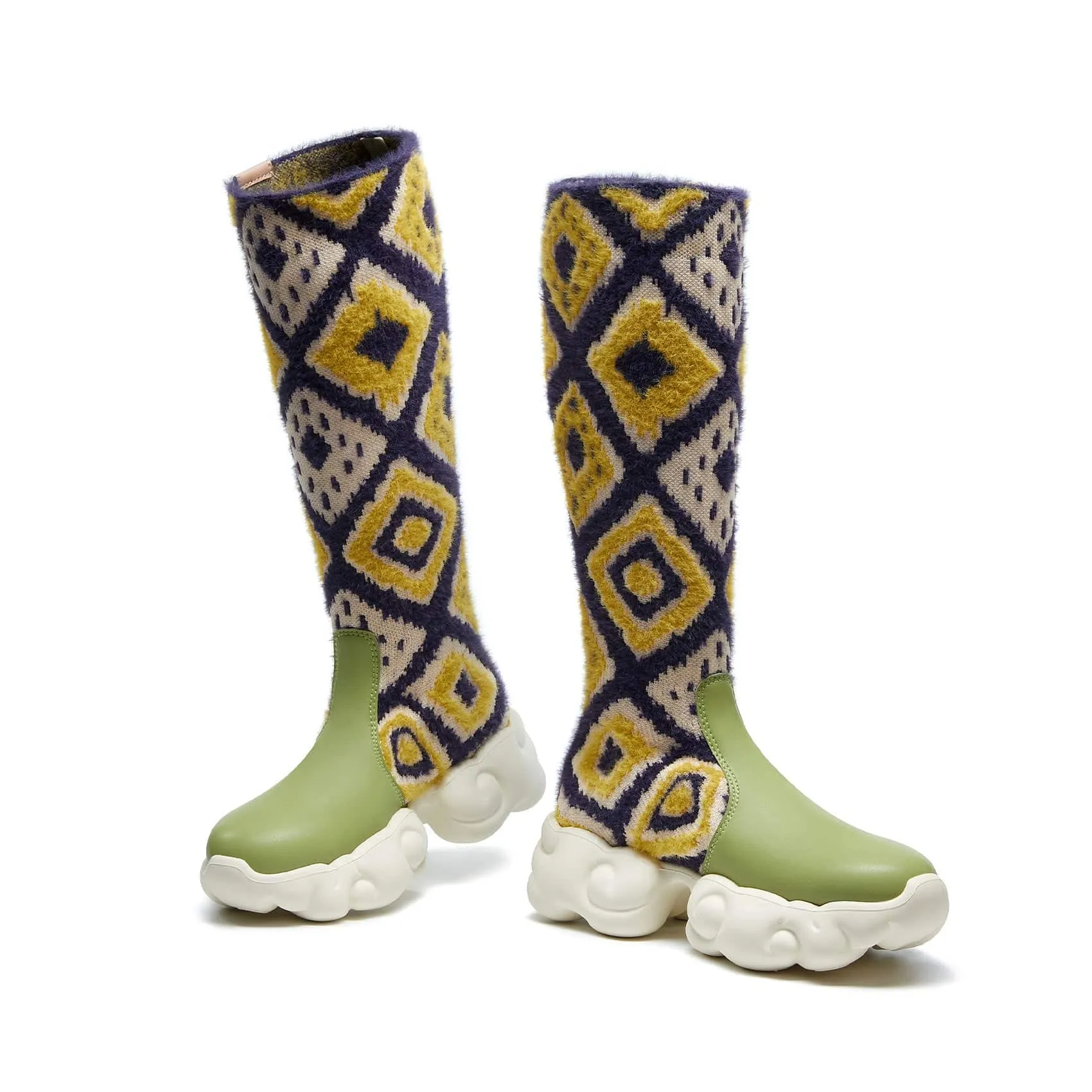 Tie Dye Squares Cloud V Women sold by UIN Footwear product image thumbnail 2