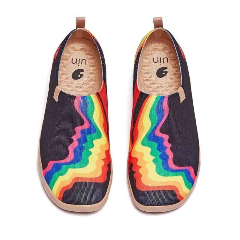 Rainbow Love Black Men sold by UIN Footwear
