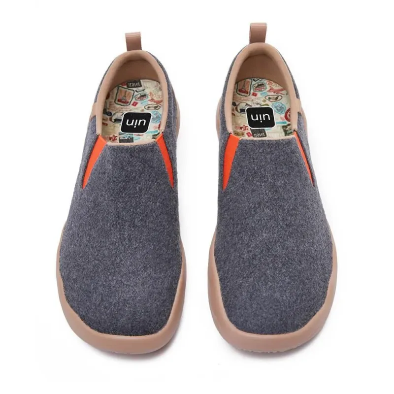 Cuenca Deep Grey Wool Men sold by UIN Footwear