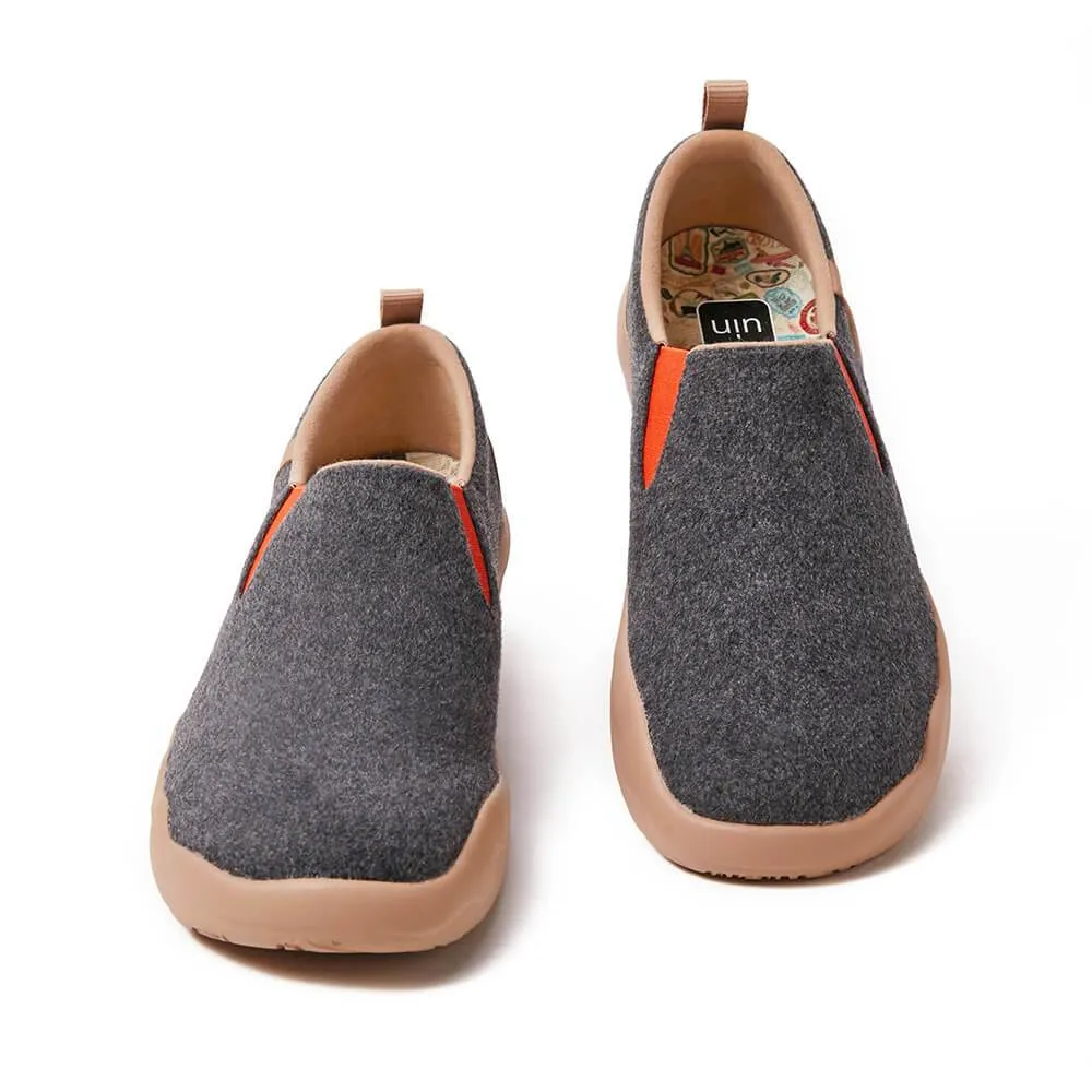 Cuenca Deep Grey Wool Men sold by UIN Footwear product image thumbnail 3