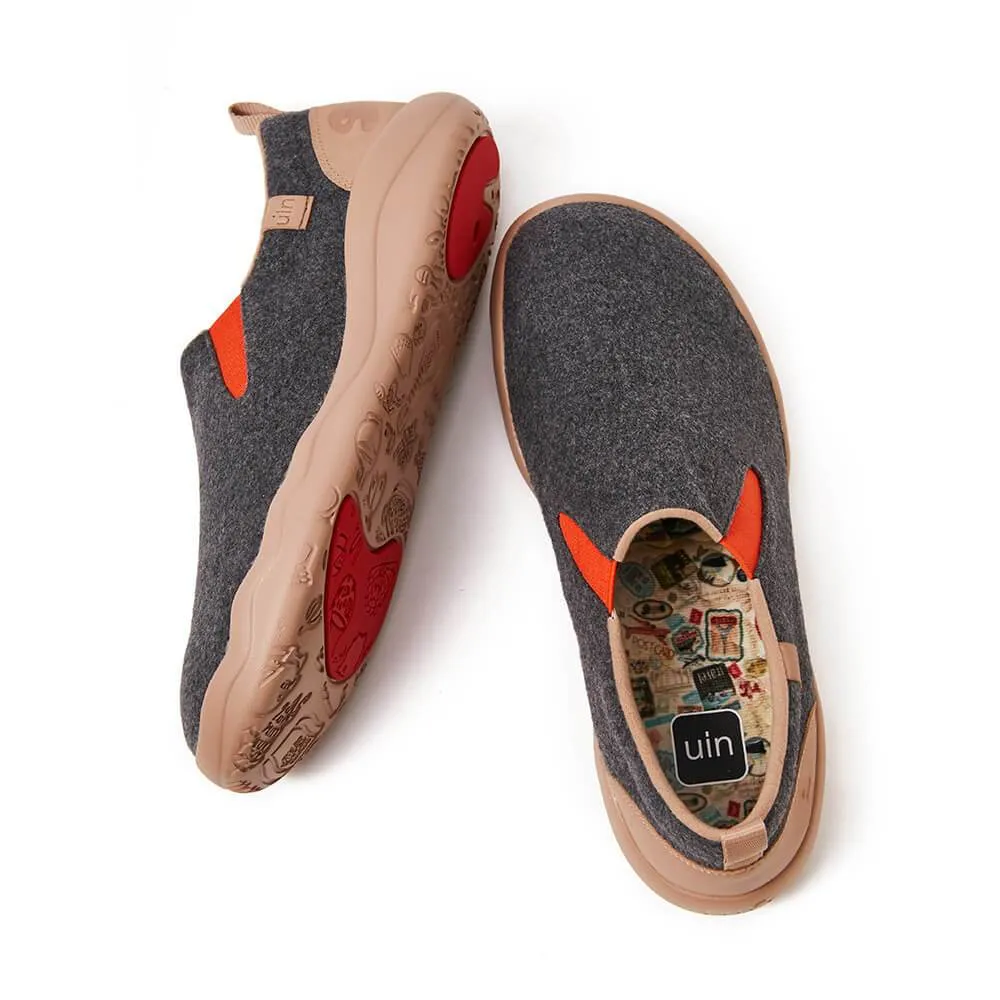 Cuenca Deep Grey Wool Men sold by UIN Footwear product image thumbnail 5