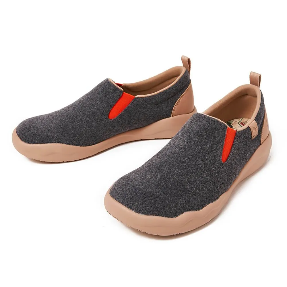 Cuenca Deep Grey Wool Men sold by UIN Footwear product image thumbnail 4