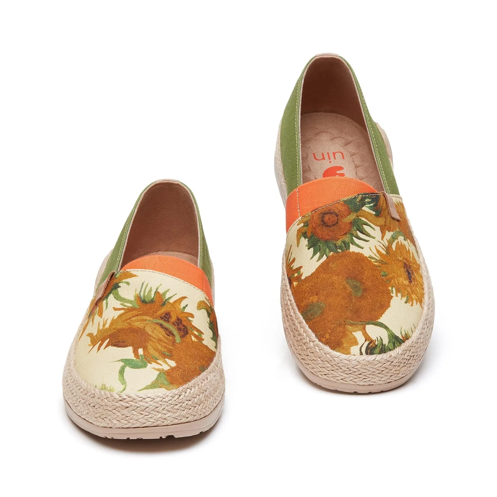 Van Gogh Sunflowers Marbella I Women sold by UIN Footwear product image thumbnail 3