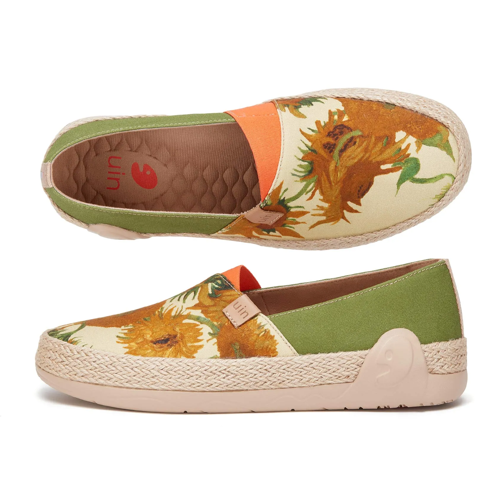 Van Gogh Sunflowers Marbella I Women sold by UIN Footwear