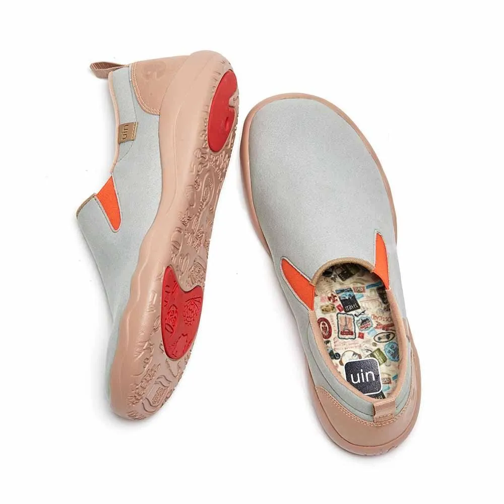 Cuenca Dawn Gray Microfiber Suede Men sold by UIN Footwear product image thumbnail 4