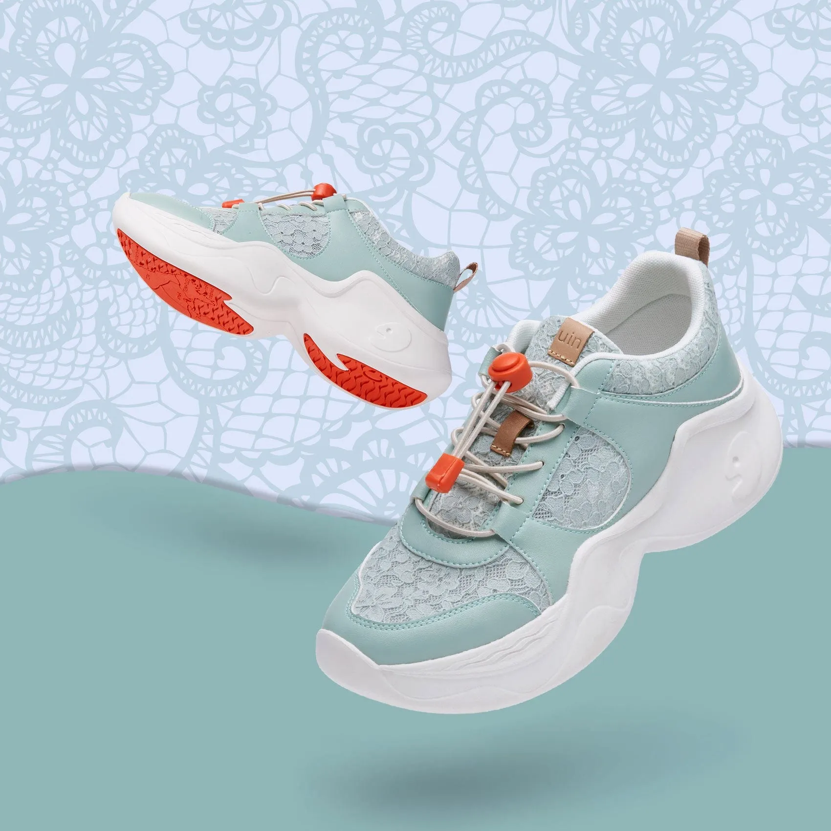 Mintcream Lace Palma I Women sold by UIN Footwear product image thumbnail 2