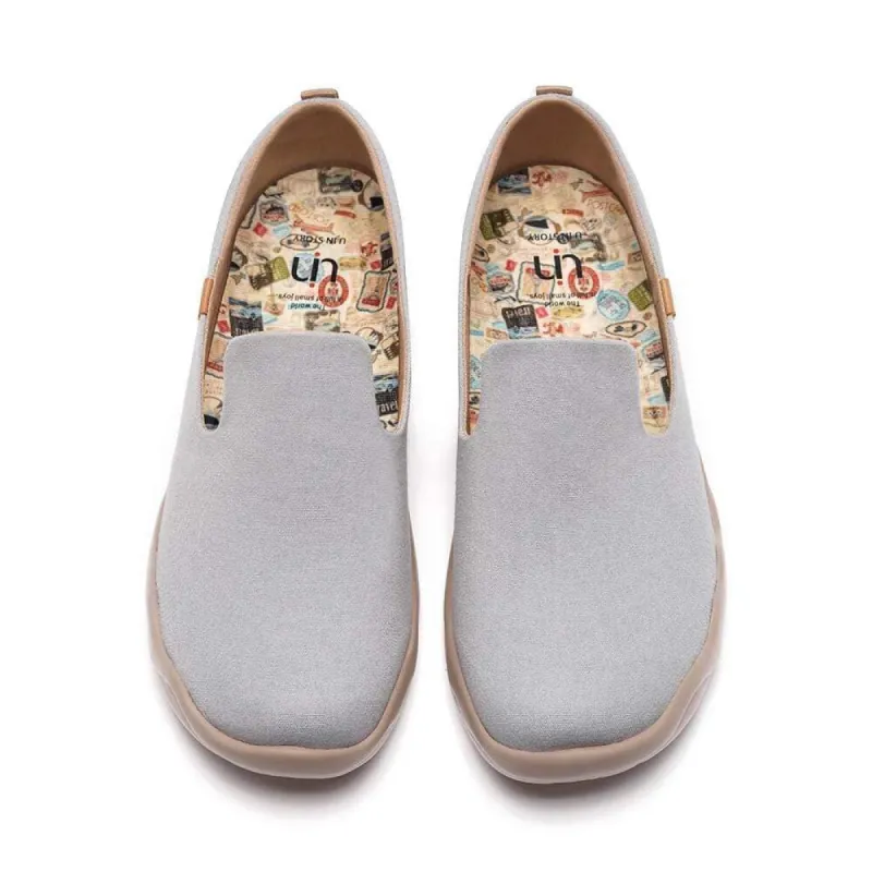 Barcelona Canvas Grey sold by UIN Footwear
