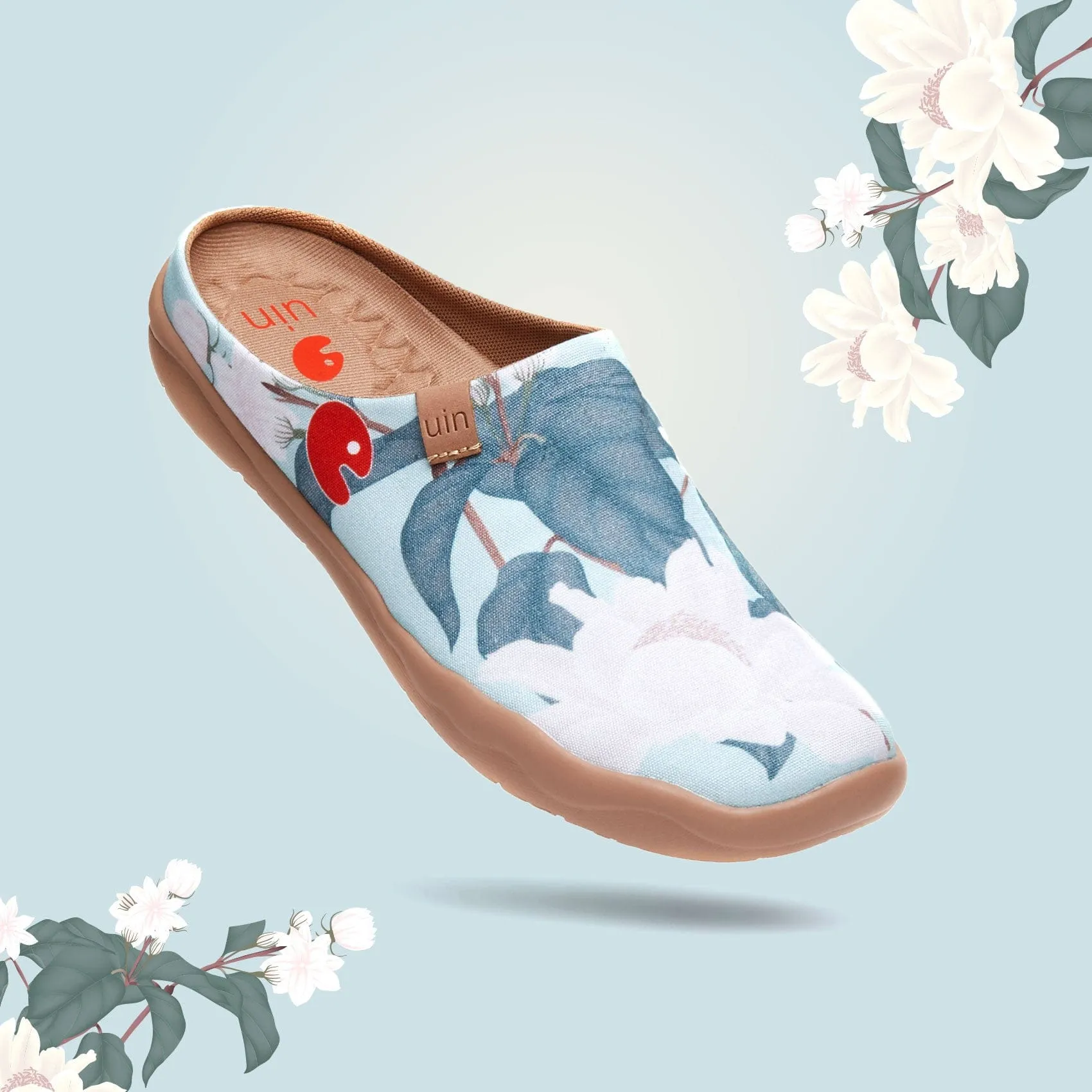 Minty Peony Malaga Slipper Women sold by UIN Footwear product image thumbnail 2