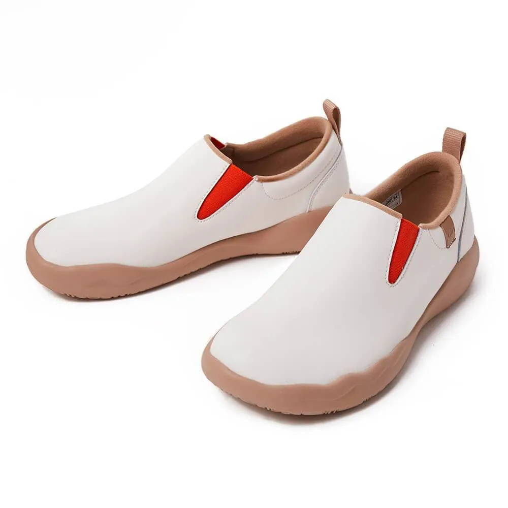 Cuenca White Split Leather Men sold by UIN Footwear product image thumbnail 3