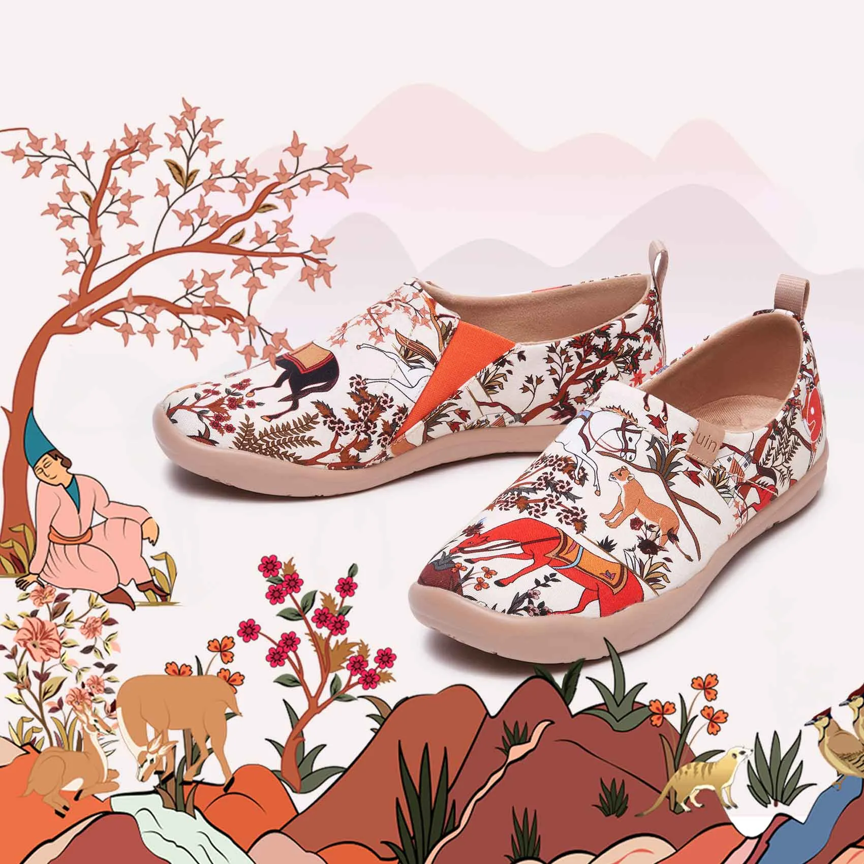 Horses in Tang Dynasty Toledo I Women sold by UIN Footwear product image thumbnail 2