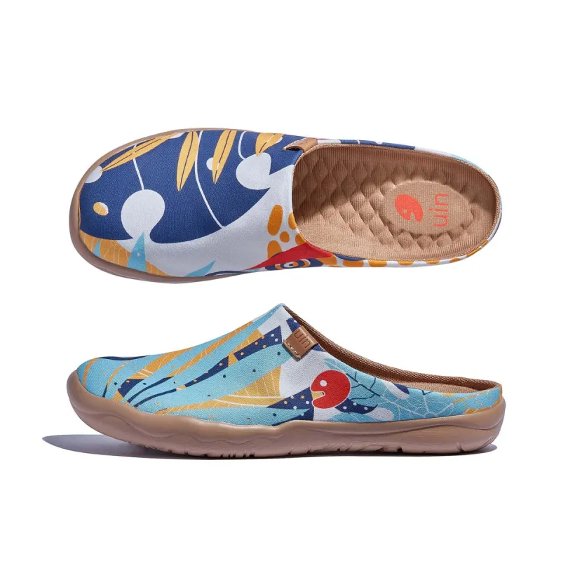 Geometric Leaves Malaga Women sold by UIN Footwear