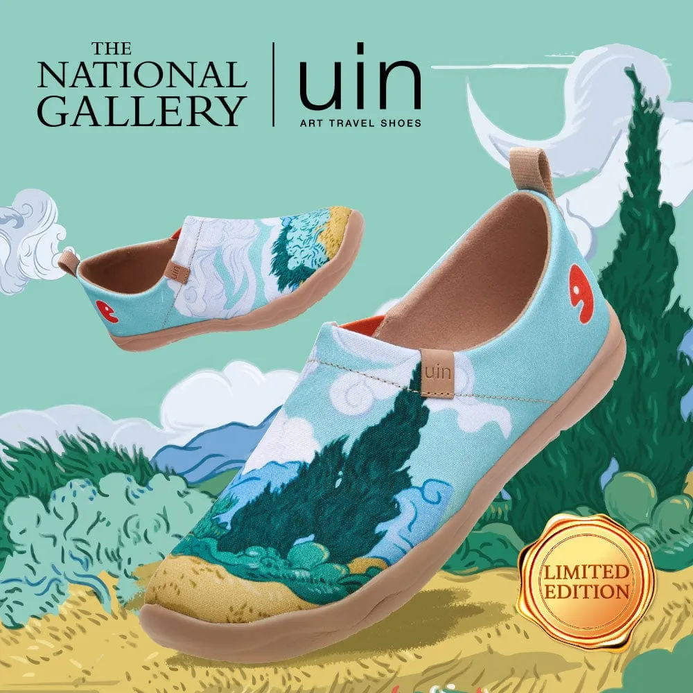 Van Gogh Wheatfield with Cypresses Toledo I Women sold by UIN Footwear product image thumbnail 3