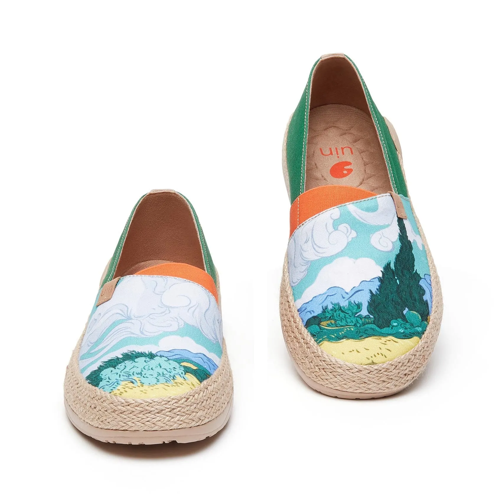 Van Gogh Wheatfield with Cypresses Marbella I Women sold by UIN Footwear product image thumbnail 3