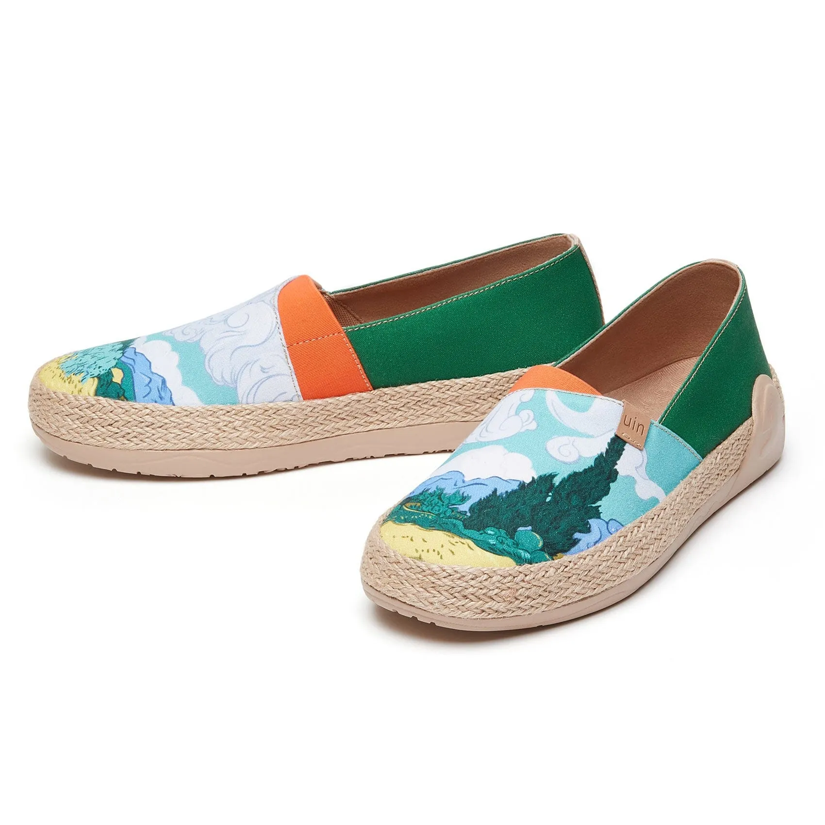 Van Gogh Wheatfield with Cypresses Marbella I Women sold by UIN Footwear product image thumbnail 4