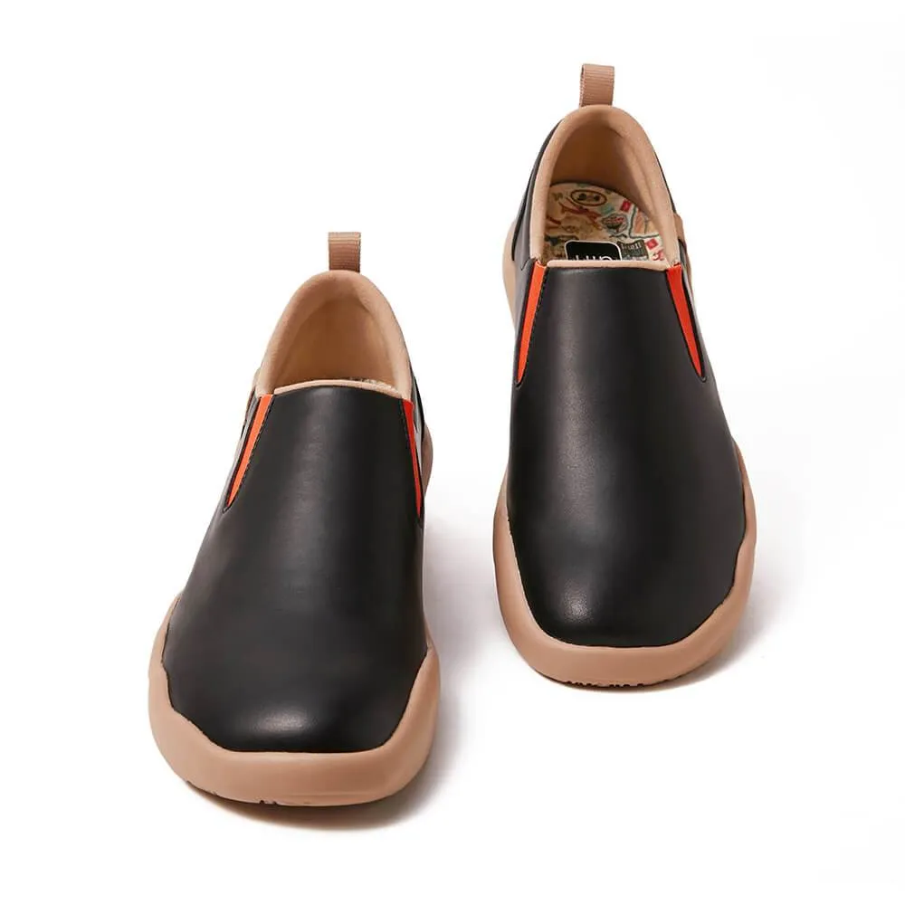 Cuenca Black Split Leather Women sold by UIN Footwear product image thumbnail 4