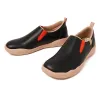 Cuenca Black Split Leather Women sold by UIN Footwear