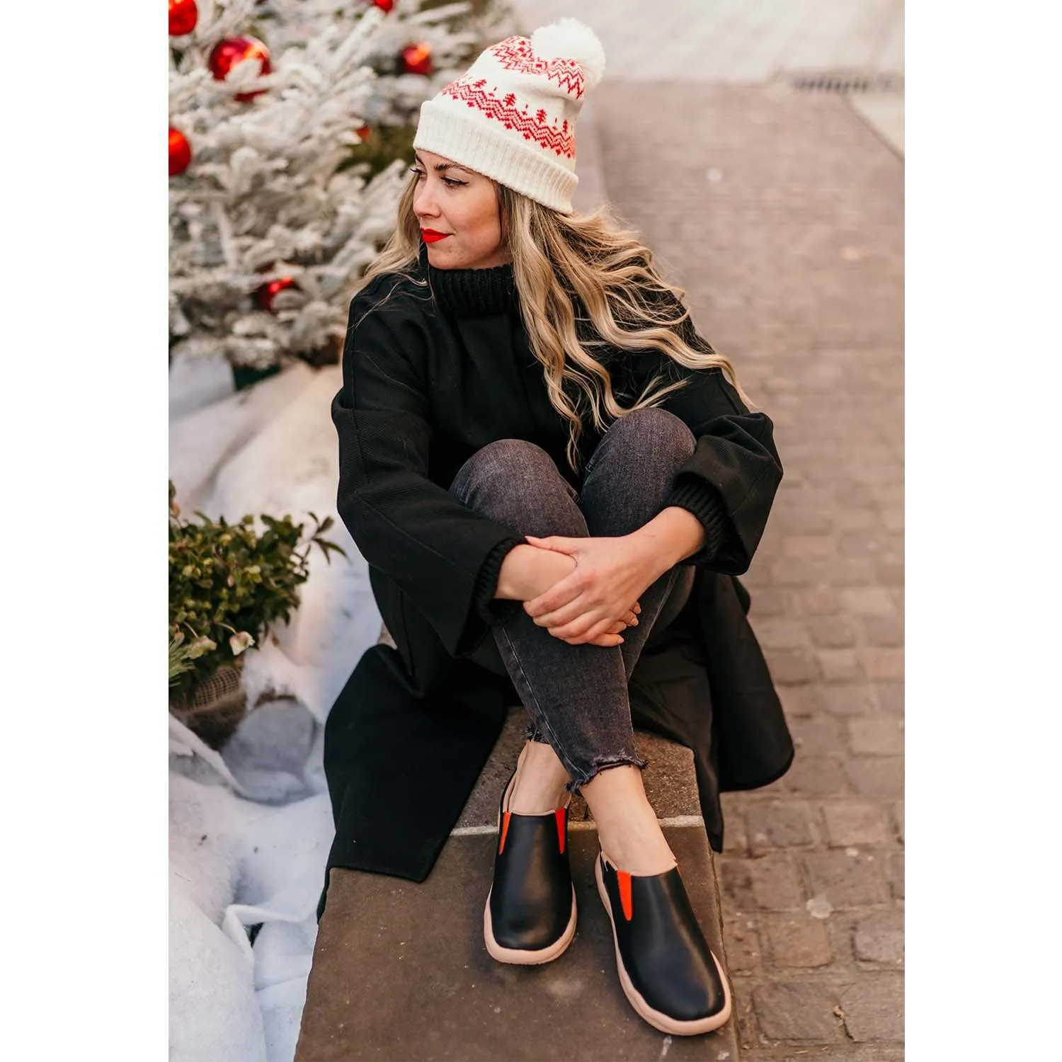 Cuenca Black Split Leather Women sold by UIN Footwear product image thumbnail 3