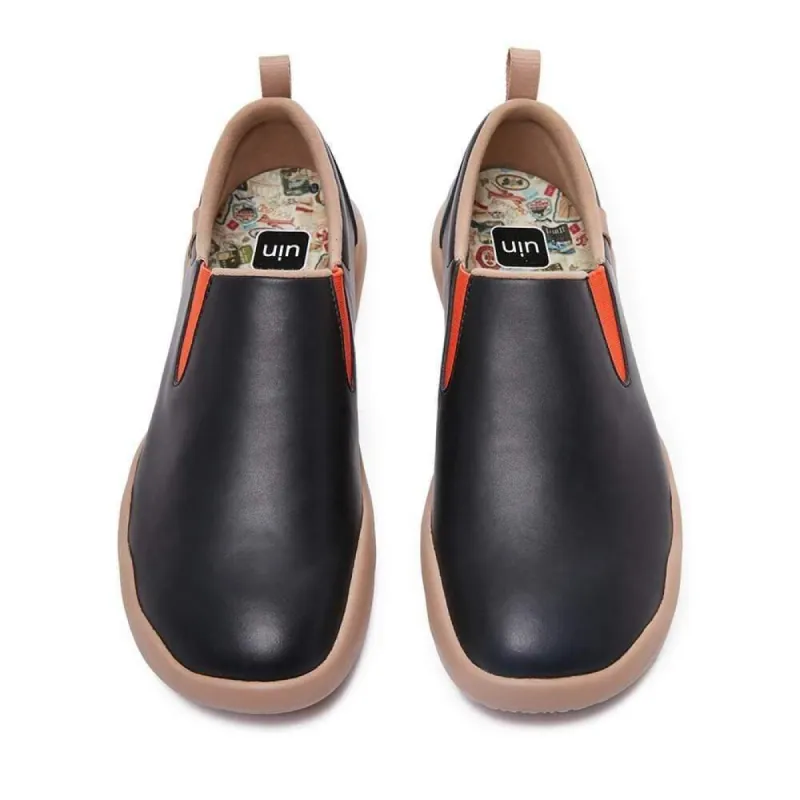 Cuenca Black Split Leather Women sold by UIN Footwear