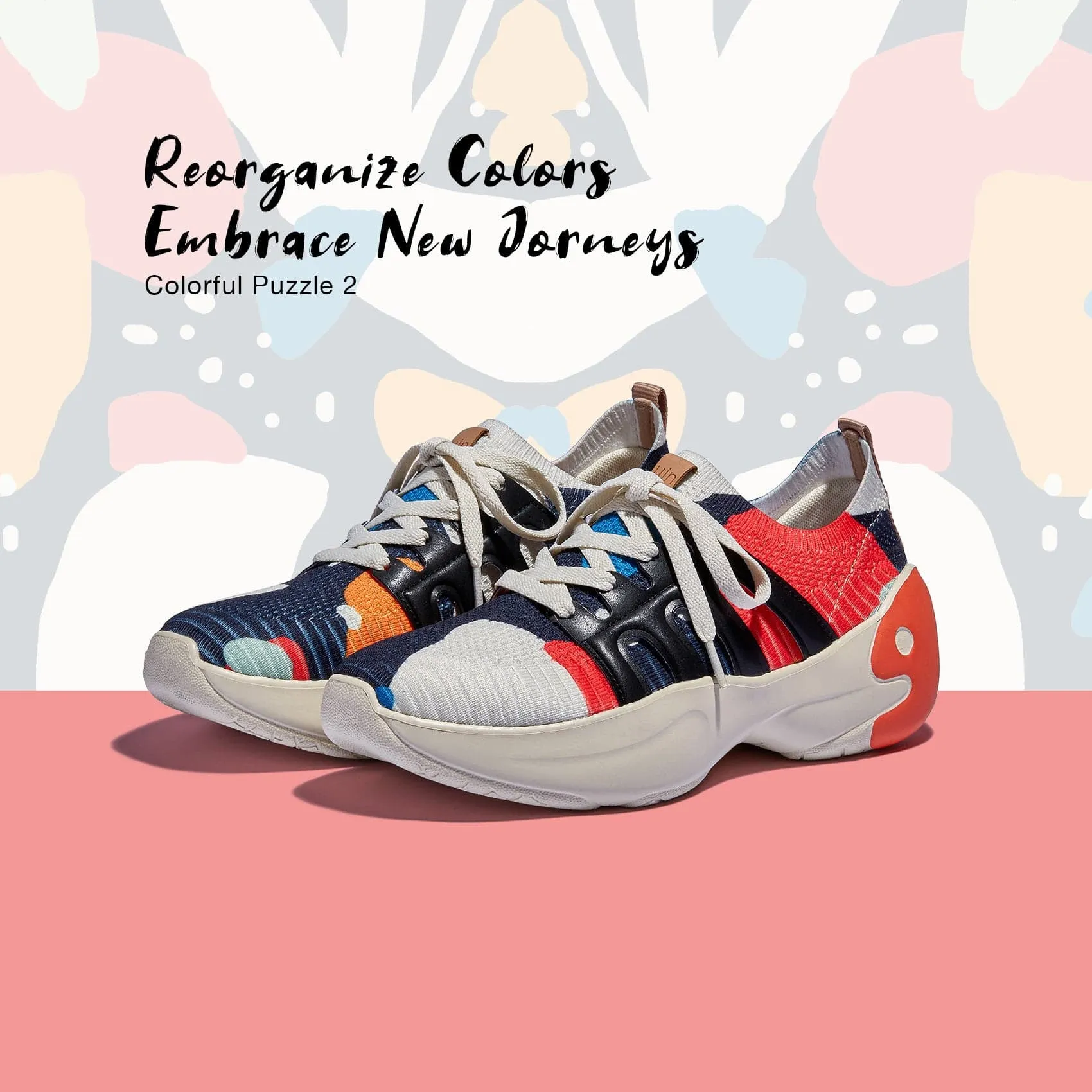 Colorful Puzzle Salamanca I Women sold by UIN Footwear product image thumbnail 2