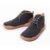 Bilbao Deep Grey Wool Lace-up Boots Men sold by UIN Footwear