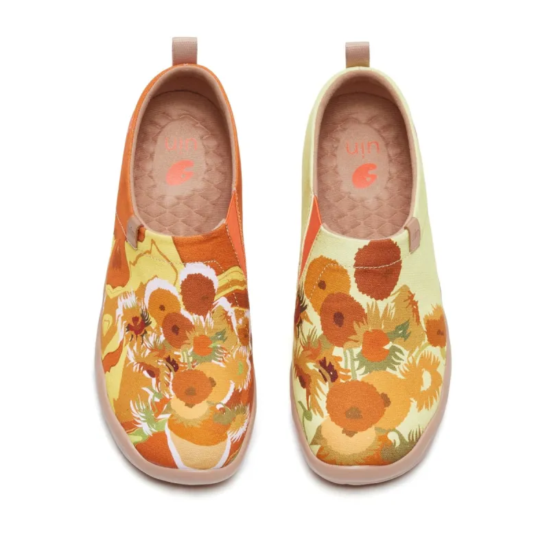 Van Gogh Sunflowers V3 Women-US Local Delivery sold by UIN Footwear