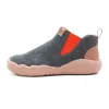 Granada Deep Grey Wool Boots Men sold by UIN Footwear