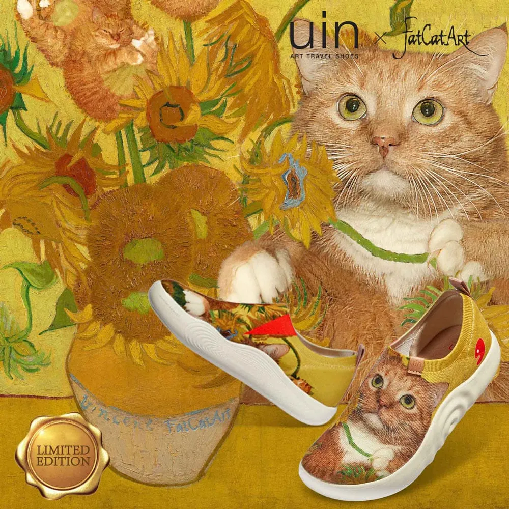 Sunflowers and Cat Toledo X Men sold by UIN Footwear product image thumbnail 3