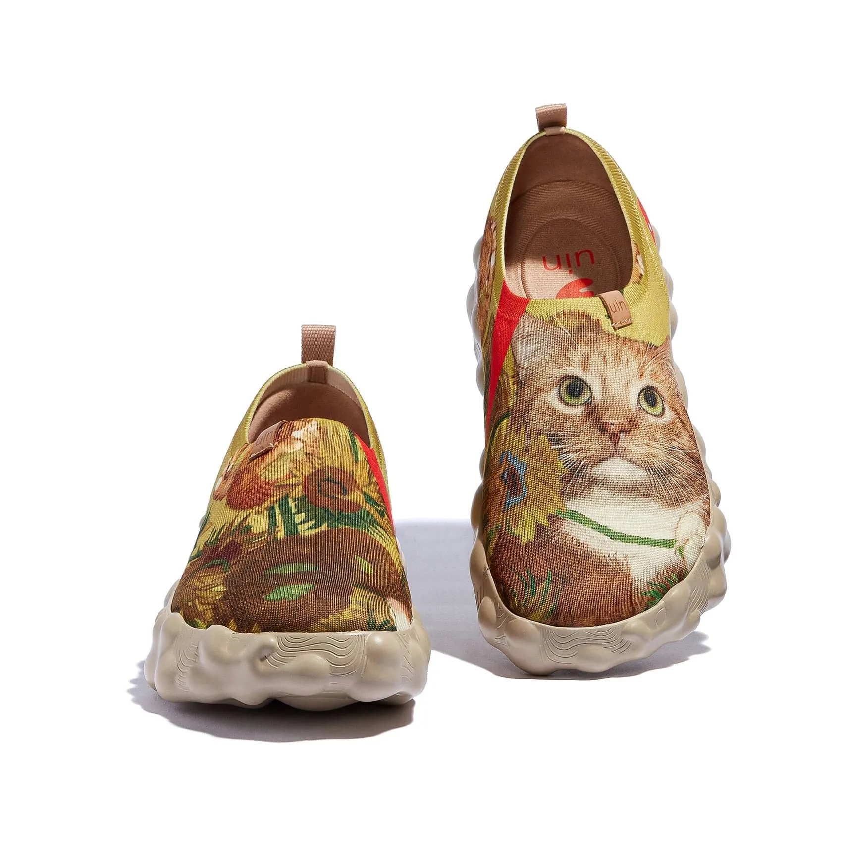 Sunflowers and Cat Toledo VI Women sold by UIN Footwear product image thumbnail 3