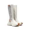 Hand-painted Flowers Lleida VI Women sold by UIN Footwear