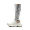 Hand-painted Flowers Lleida VI Women sold by UIN Footwear