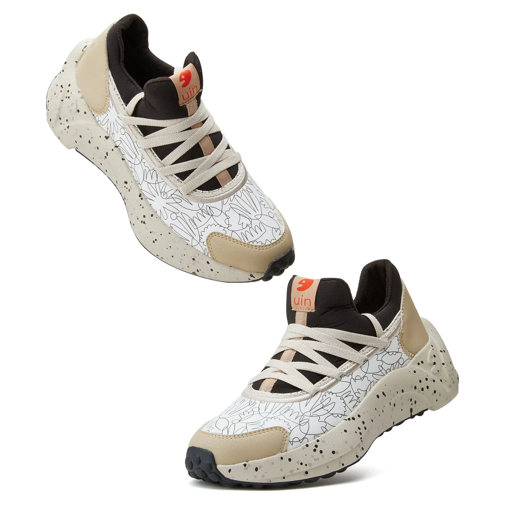 Hand-painted Leaves Sevilla VI Women sold by UIN Footwear product image thumbnail 4