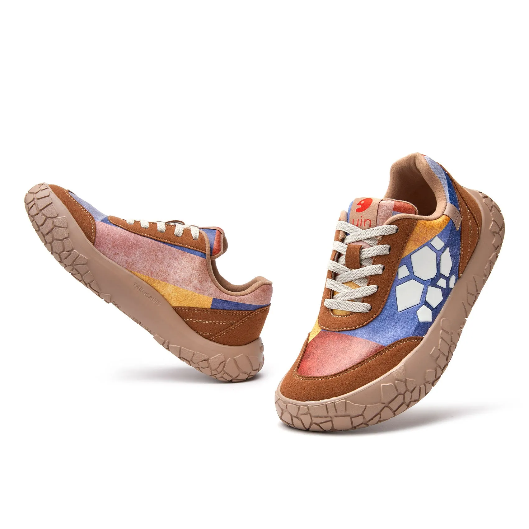 Mottled Yard Walls Trencads I Women sold by UIN Footwear product image thumbnail 3